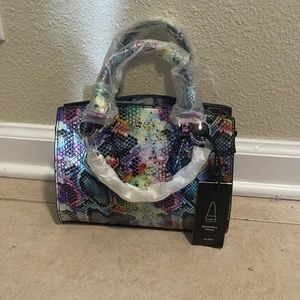 Brand new mini Aldo multi color purse with tags